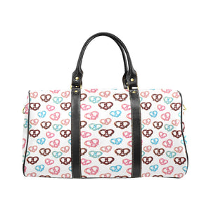 Pretzels Pattern Print Design 04 Travel Bag