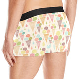Ice cream cone pattern Men's All Over Print Boxer Briefs Men's Underwear