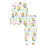 Cute hand drawn mermaid Women's All Over Print Pajama Set