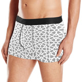 arabic gray pattern Men's All Over Print Boxer Briefs Men's Underwear