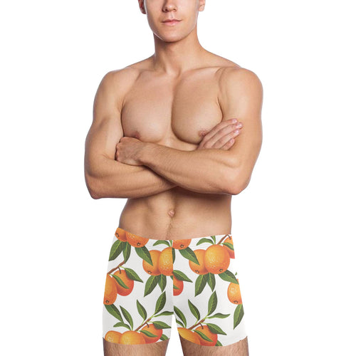 Oranges pattern background Men's Swimming Trunks