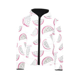 dragon fruit pattern Kids' Boys' Girls' Padded Hooded Jacket