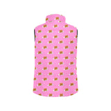 Pancake Pattern Print Design 04 Men's Padded Vest