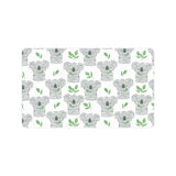 Hand drawn Koala leaves pattern Doormat