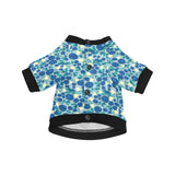 blueberry design pattern All Over Print Pet Dog Round Neck Fuzzy Shirt