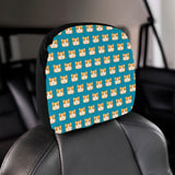 Guinea Pig Pattern Print Design 03 Car Headrest Cover