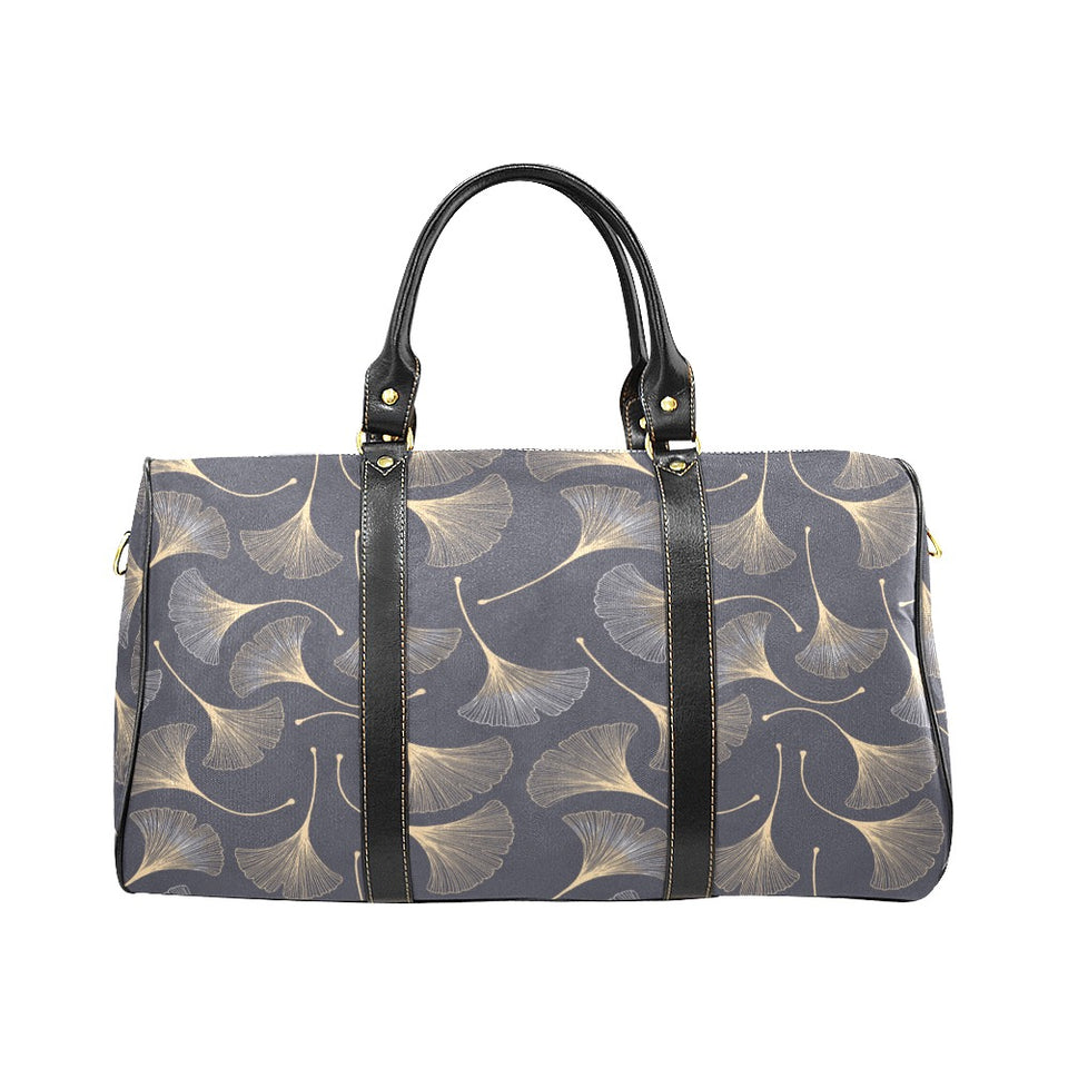 Gold ginkgo leaves Travel Bag