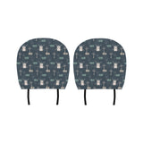 windmill tree pattern Car Headrest Cover