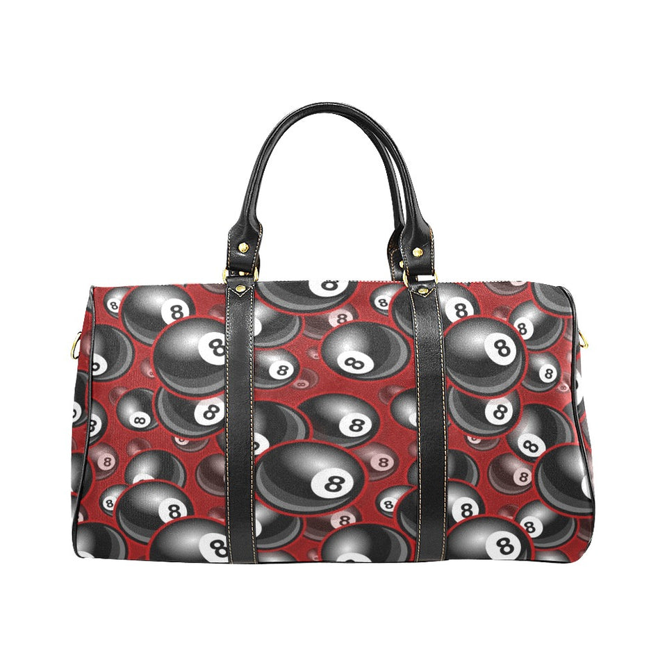 Billiard Ball Pattern Print Design 05 Travel Bag