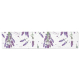 lavender flower design pattern Table Runner