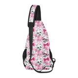 Yorkshire Terrier Pattern Print Design 03 All Over Print Chest Bag