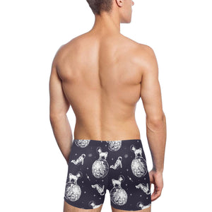 Chihuahua space helmet. astronaut pattern Men's Swimming Trunks