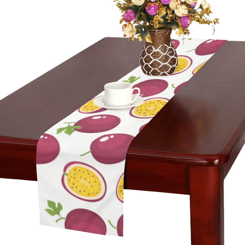 Passion fruit design pattern Table Runner