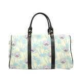 French bulldog hawaii blackground Travel Bag
