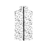 Pigeon Pattern Print Design 05 Men's Padded Vest