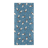 Cute boston terrier dog spattern Beach Towel