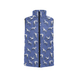 Seagull Pattern Print Design 03 Women's Padded Vest