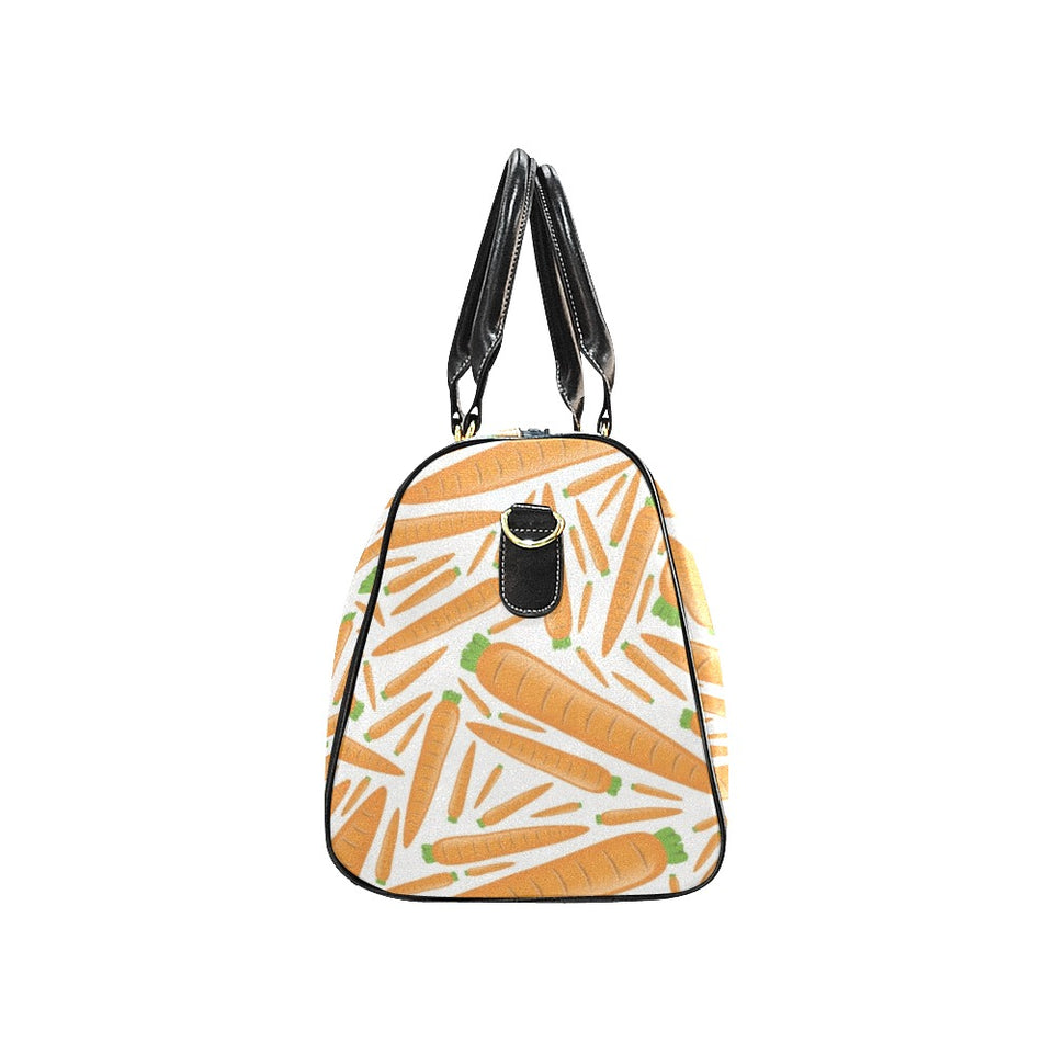 Carrot Pattern Print Design 02 Travel Bag