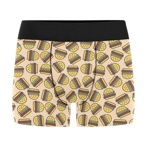 Hamburger Pattern Print Design 01 Men's All Over Print Boxer Briefs Men's Underwear
