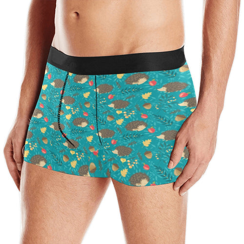 Hedgehog Pattern Print Design 01 Men's All Over Print Boxer Briefs Men's Underwear