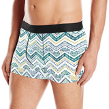 zigzag  chevron paint design pattern Men's All Over Print Boxer Briefs Men's Underwear