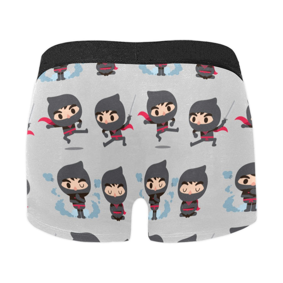 Cute ninja pattern Men's All Over Print Boxer Briefs Men's Underwear