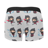 Cute ninja pattern Men's All Over Print Boxer Briefs Men's Underwear
