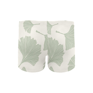 Ginkgo leaves pattern Men's Swimming Trunks