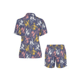 Koi Fish Carp Fish pattern Women's V-Neck Short Pajama Set