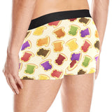Bread Toast Pattern Print Design 02 Men's All Over Print Boxer Briefs Men's Underwear
