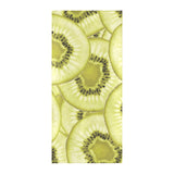 Sliced kiwi pattern Beach Towel