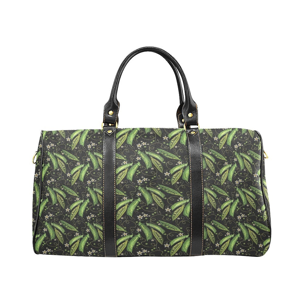 Green Peas Pattern Print Design 02 Travel Bag