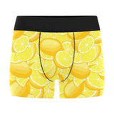 lemon pattern Men's All Over Print Boxer Briefs Men's Underwear