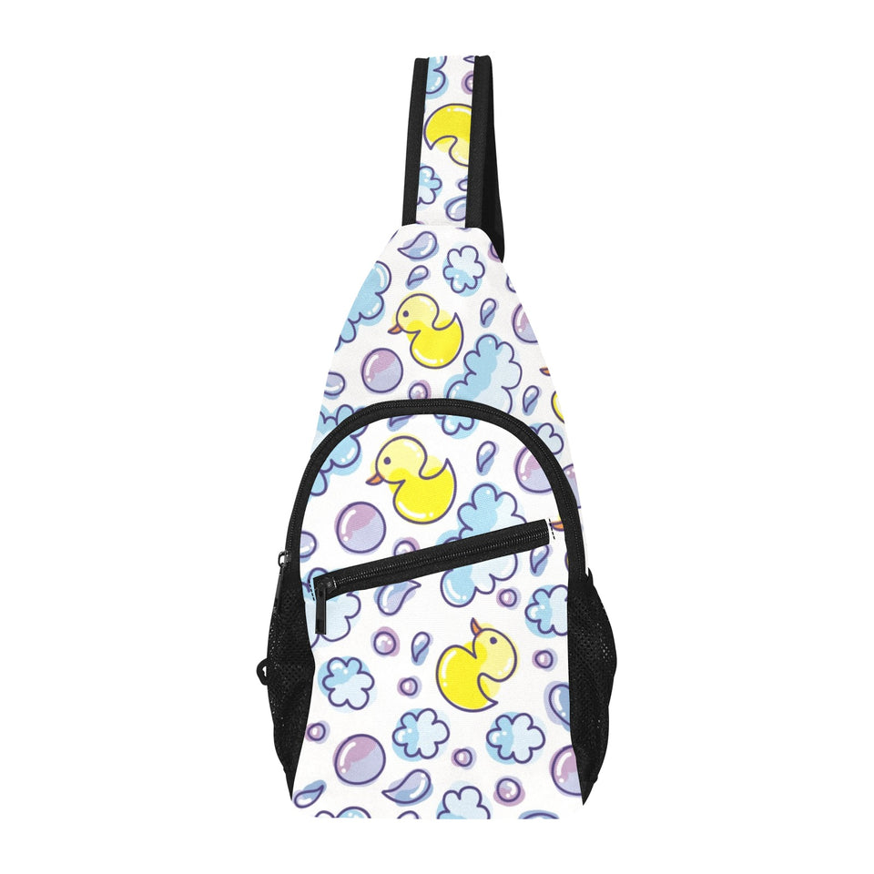 Duck Pattern Print Design 01 All Over Print Chest Bag