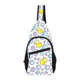 Duck Pattern Print Design 01 All Over Print Chest Bag