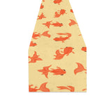 Goldfish Pattern Print Design 02 Table Runner