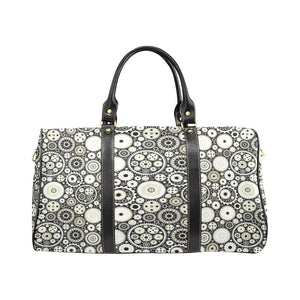 Gear Pattern Print Design 02 Travel Bag