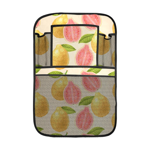 Beautiful guava pattern Car Seat Back Organizer