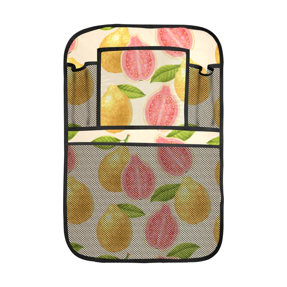 Beautiful guava pattern Car Seat Back Organizer
