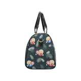 Cute sloths sleeping christmas ball santa hat patt Travel Bag