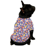 Goldfish Pattern Print Design 04 All Over Print Pet Dog Round Neck Fuzzy Shirt