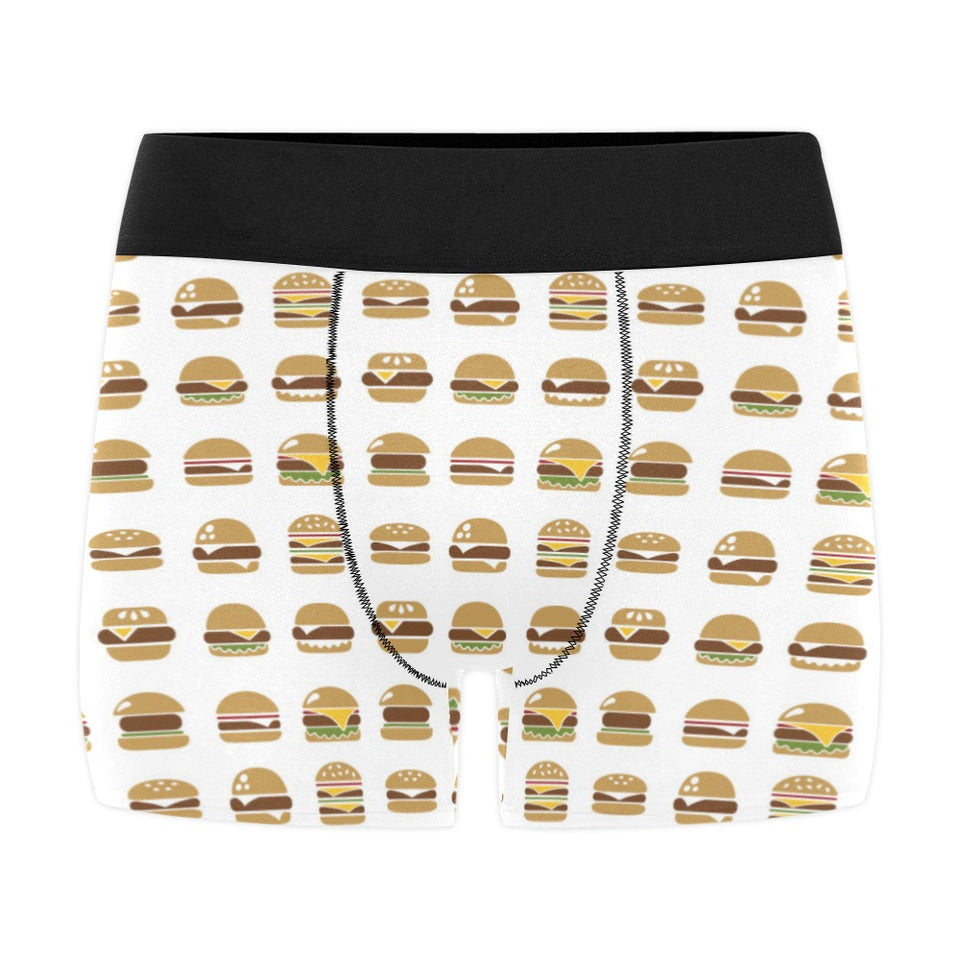 Hamburger Pattern Print Design 02 Men's All Over Print Boxer Briefs Men's Underwear