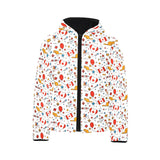 Canada Pattern Print Design 03 Kids' Boys' Girls' Padded Hooded Jacket