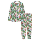 Hummingbird Pattern Print Design 05 Women's All Over Print Pajama Set