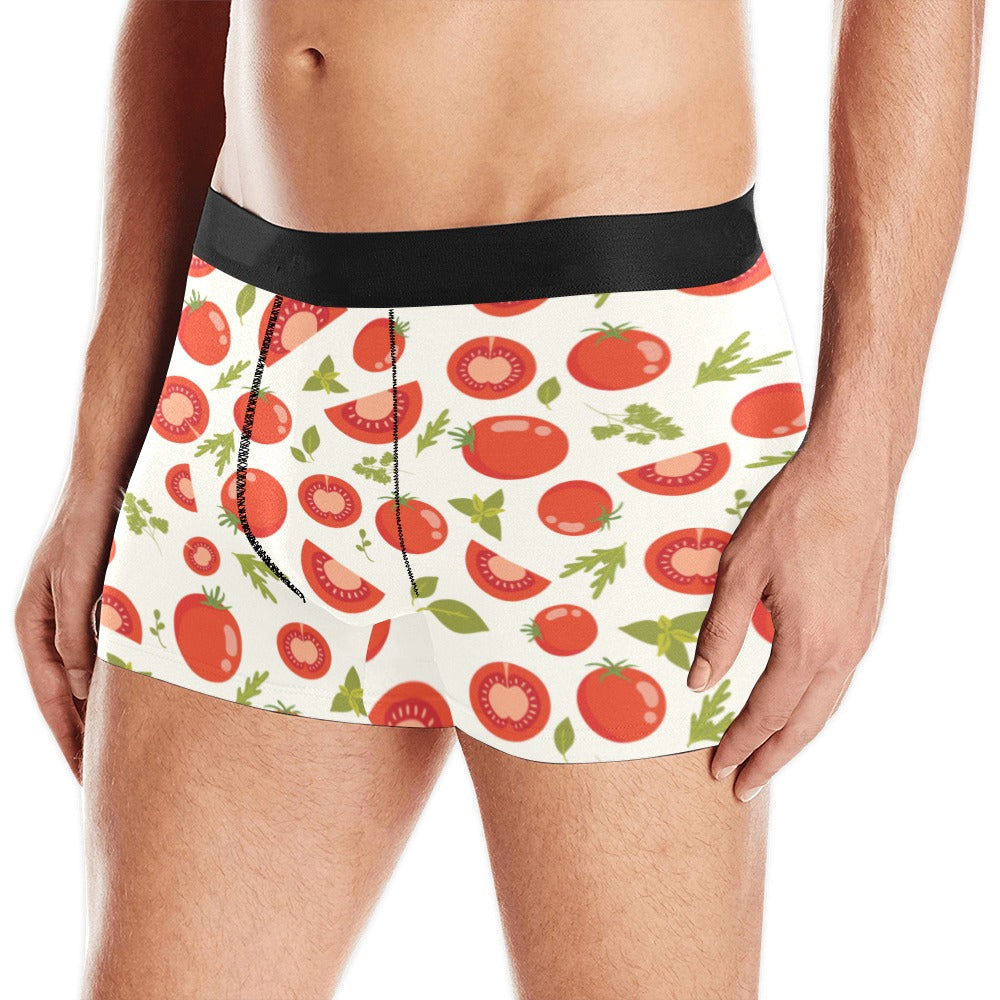 Tomato pattern Men's All Over Print Boxer Briefs Men's Underwear