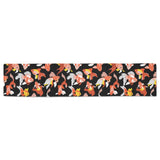 Goldfish Pattern Print Design 03 Table Runner