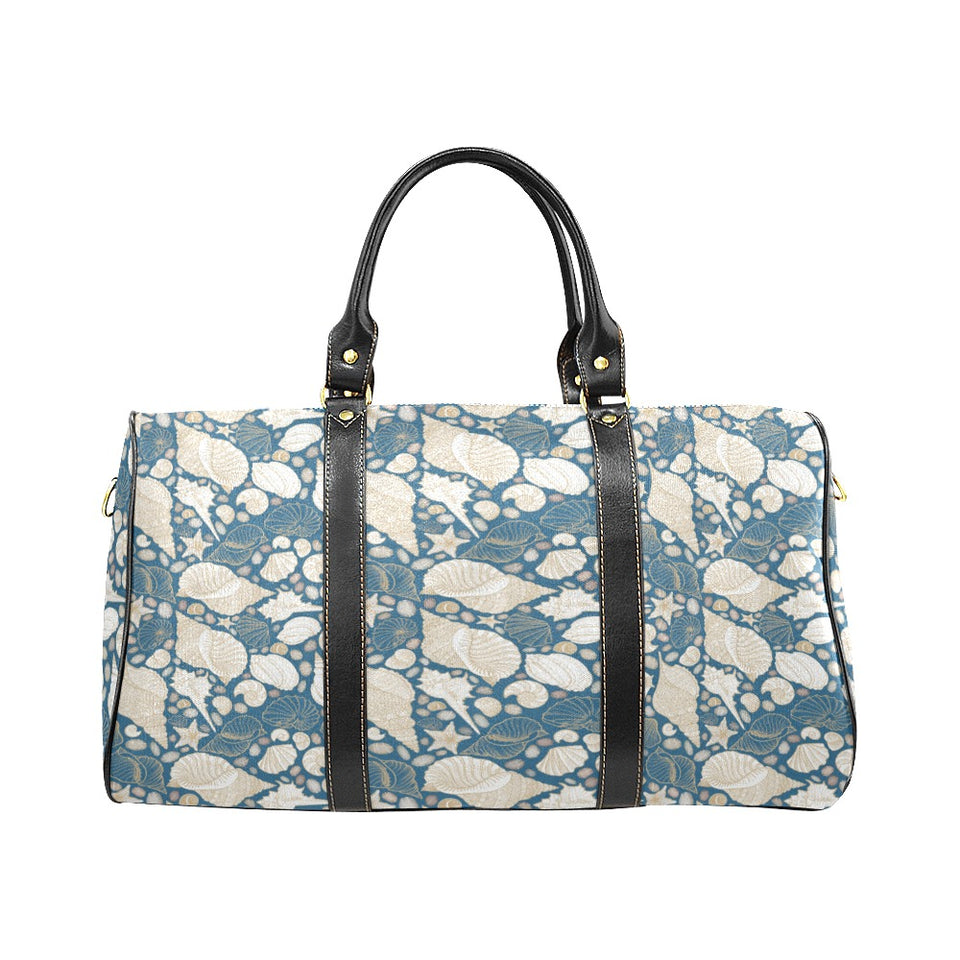 Sea turtle Polynesian Tribal design pattern Travel Bag