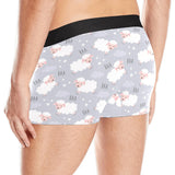 Sweet dreams sheep pattern Men's All Over Print Boxer Briefs Men's Underwear