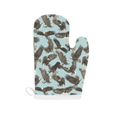 Eagle Pattern Print Design 01 Heat Resistant Oven Mitts