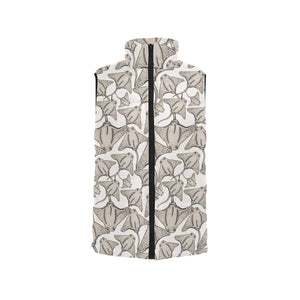 Stingray Pattern Print Design 05 Women's Padded Vest